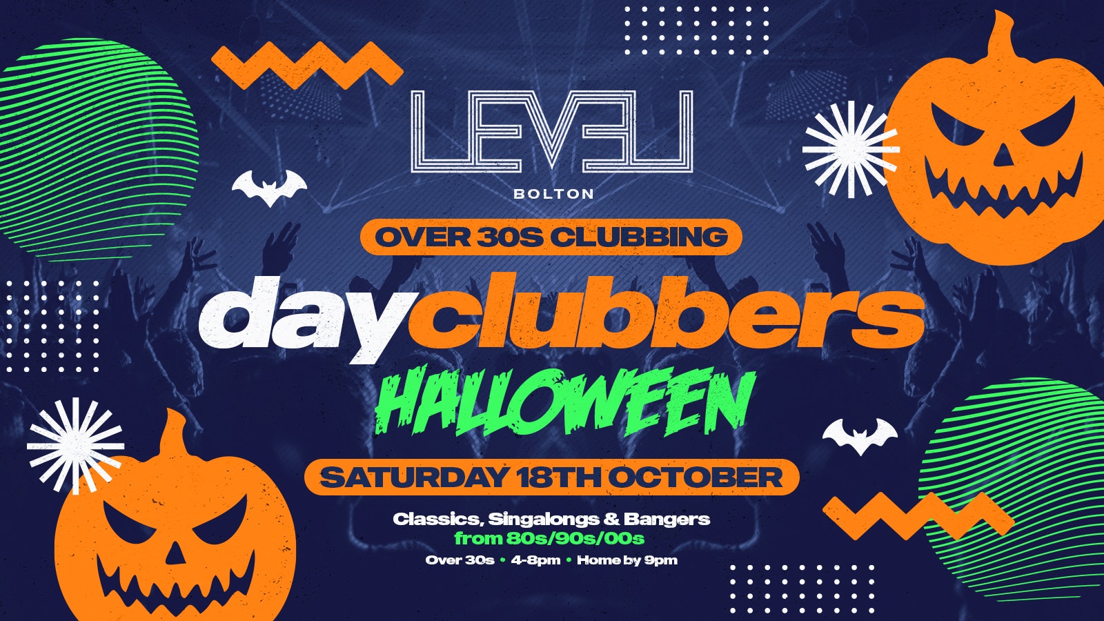 BOLTON | DayClubbers – The Halloween Day Party! 😱🎃