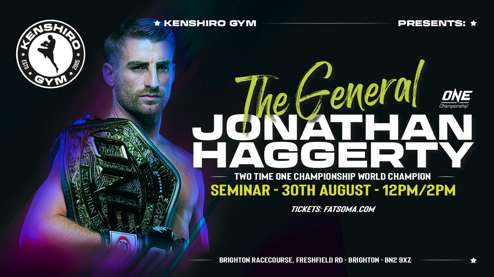 JONATHAN HAGGERTY SEMINAR at Kenshiro Muay Thai, Brighton and Hove