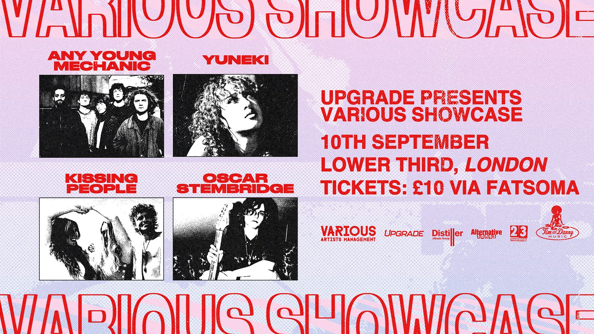 UPGRADE Presents Various Artists Showcase | London, Lower Third