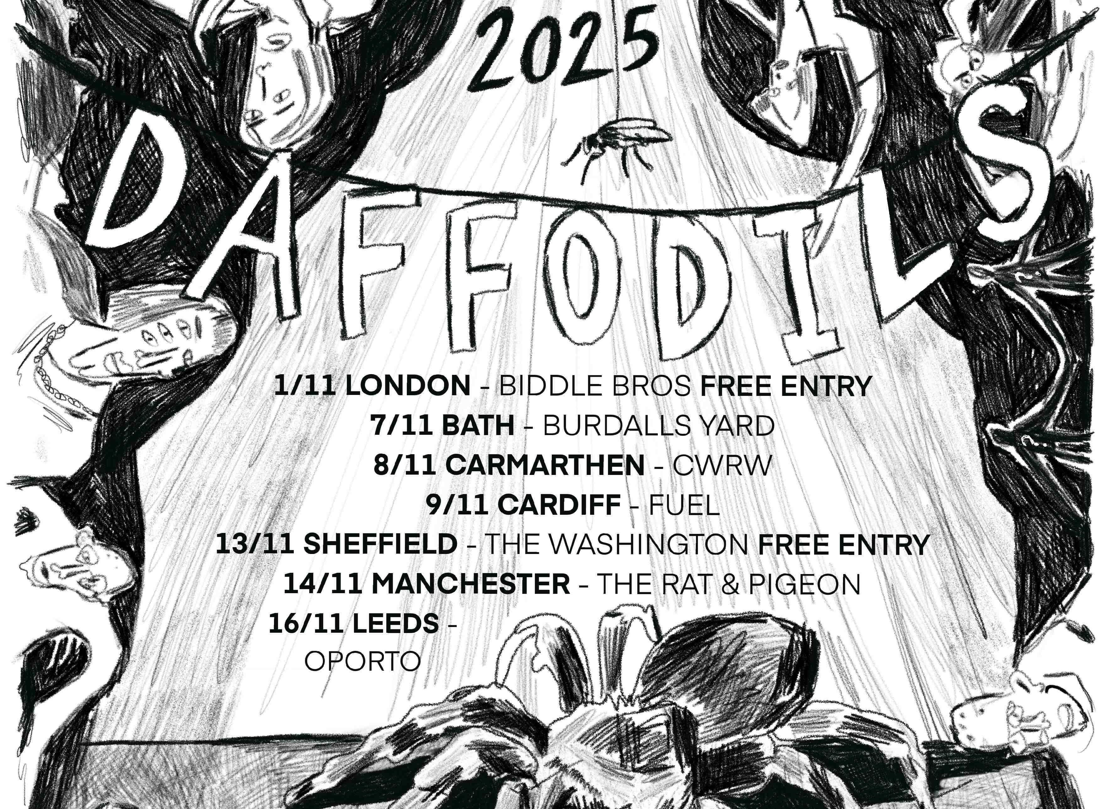 Daffodils: UK Tour ‘Gaslight the Masses’