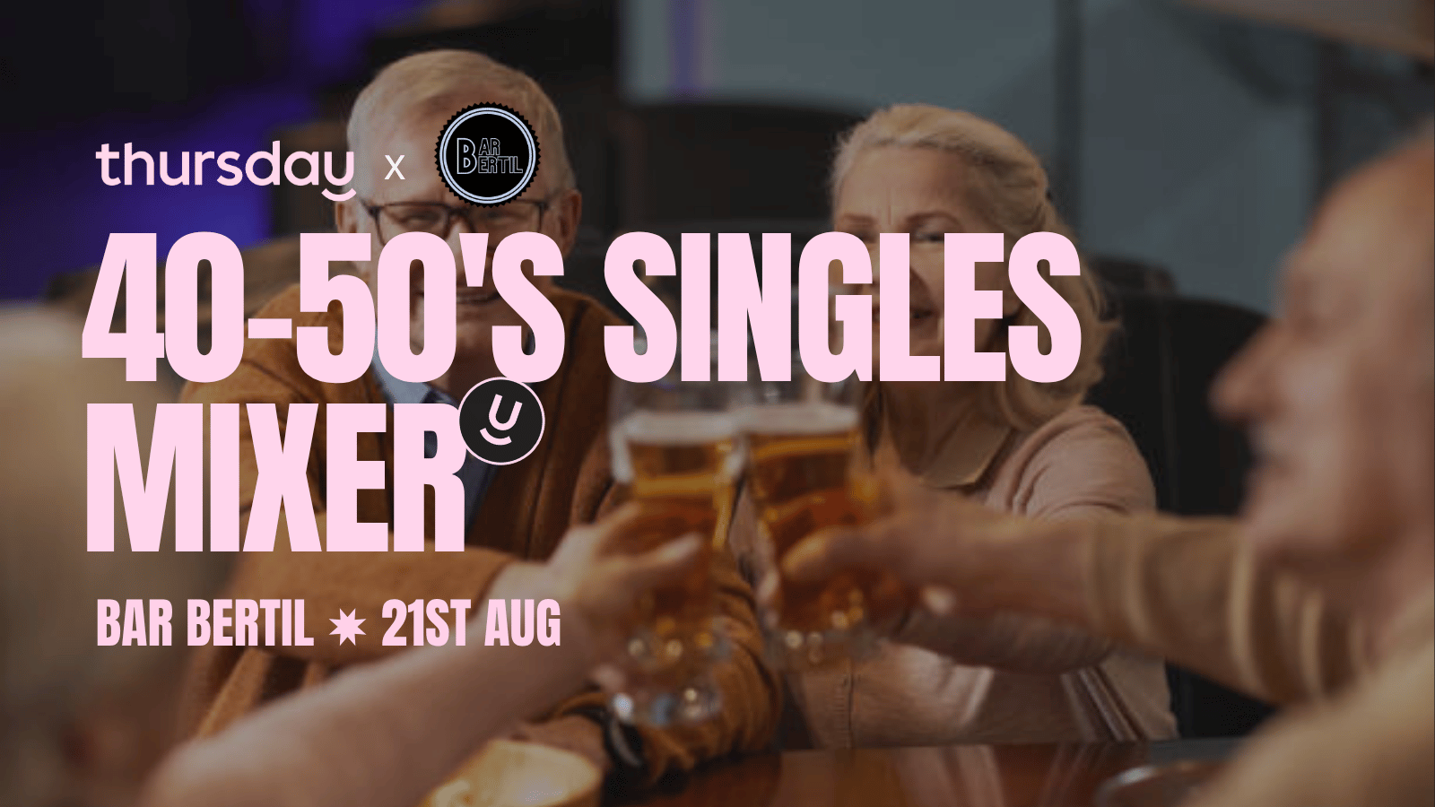 Thursday | Singles Night at Bar Bertil (40-50) | Antwerp