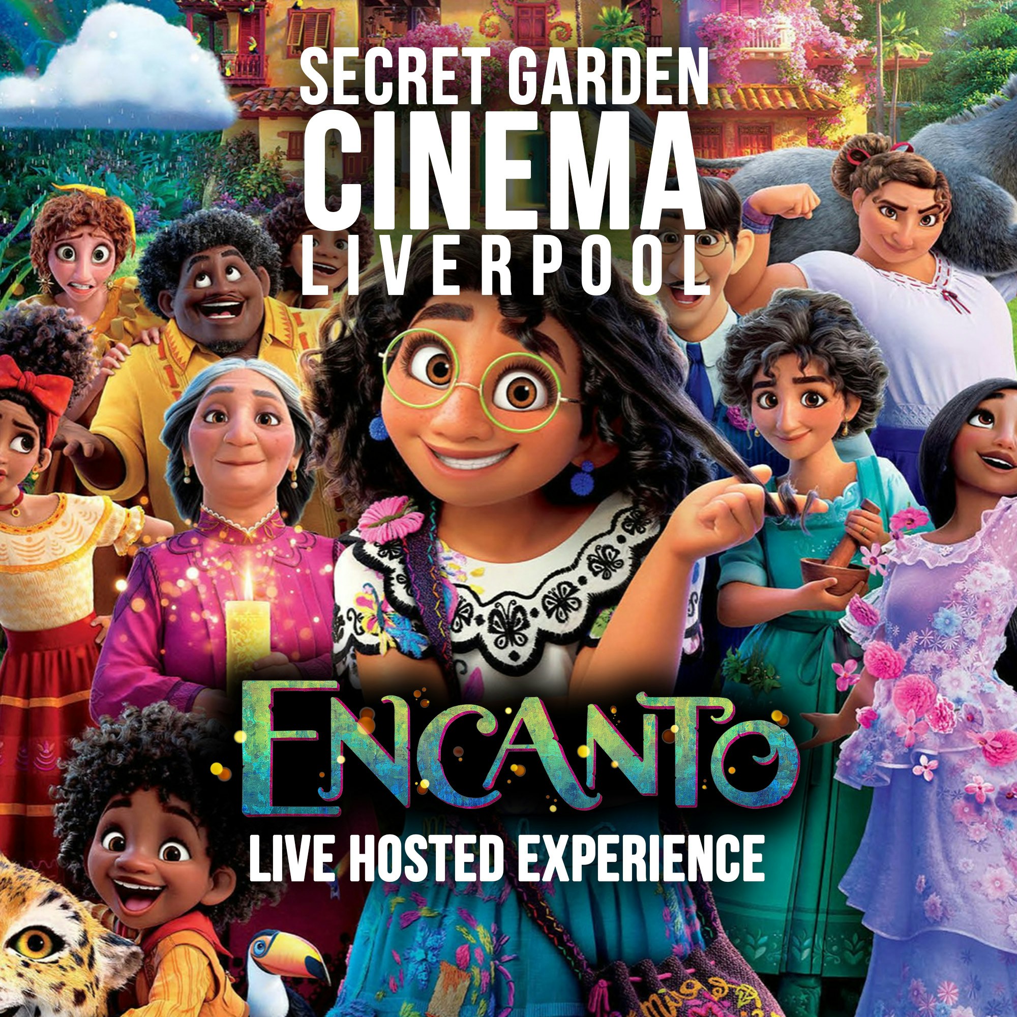 🌺✨ Secret Garden Cinema – Encanto Live Hosted Experience ✨🌺