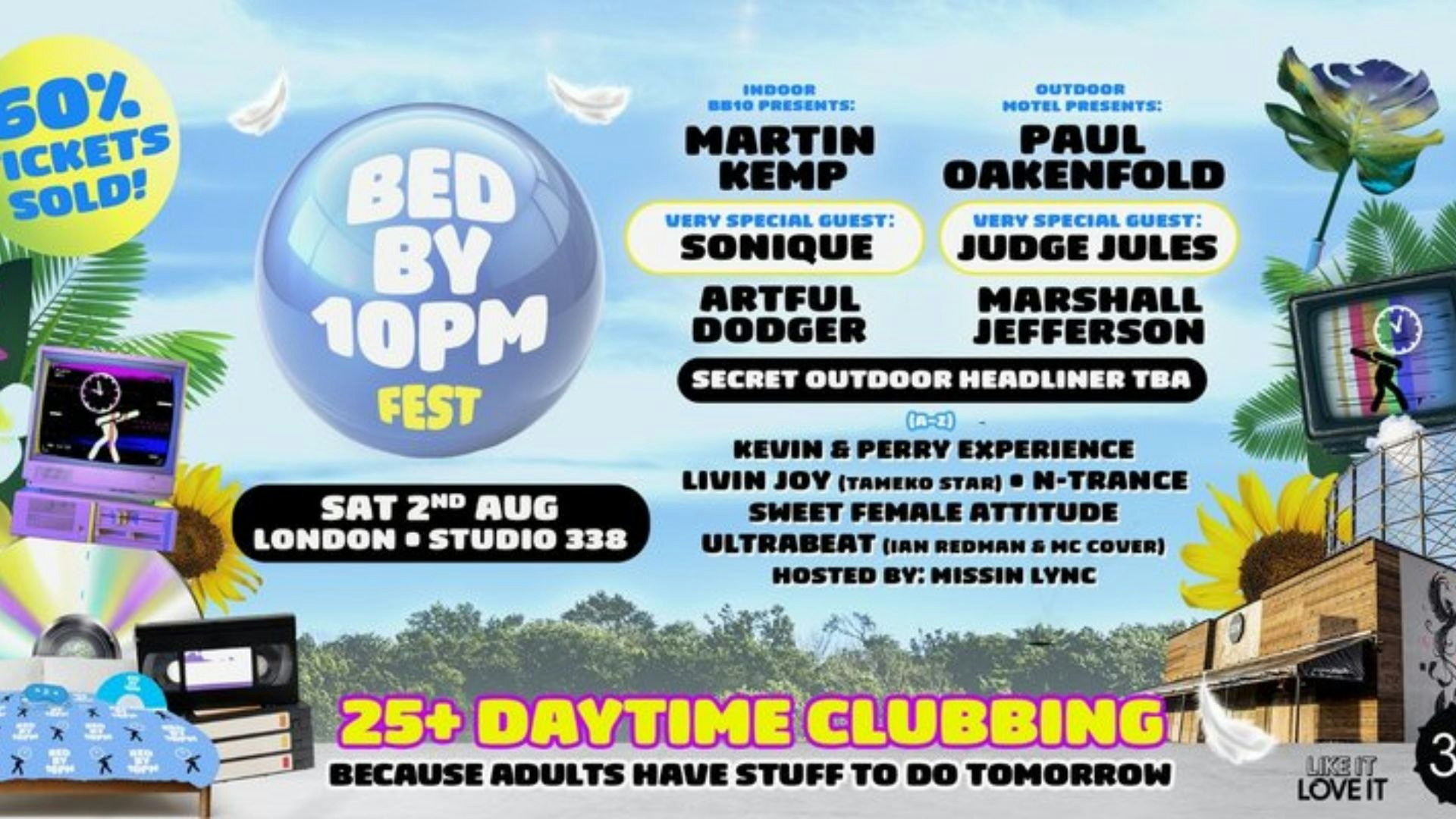 Bed By 10 Summer Festival: London