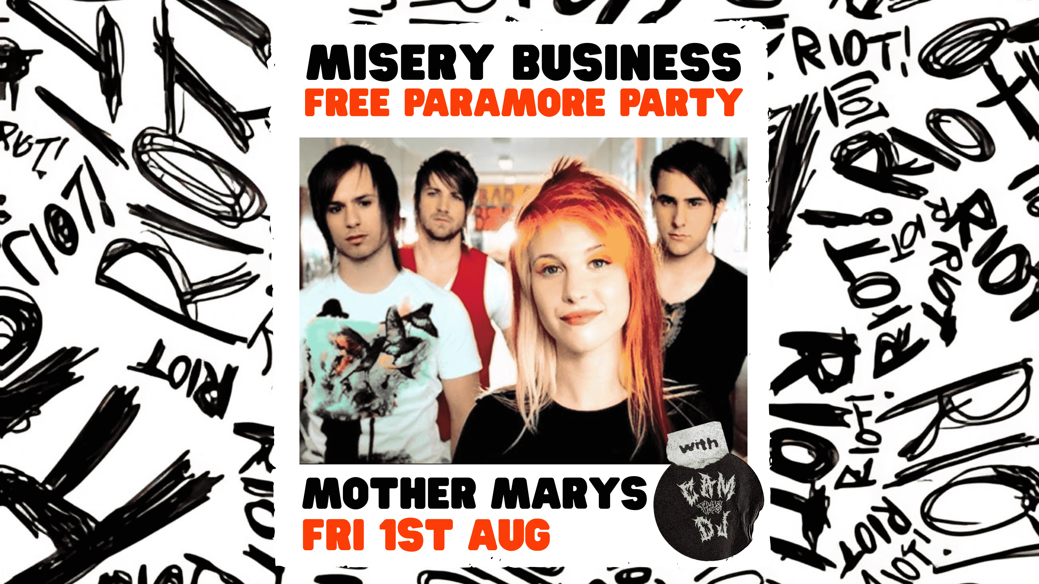 MISERY BUSINESS: Free Paramore Party!