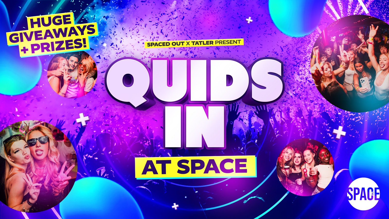 Quids In FRESHERS PARTY @ Space Leeds – 15th September