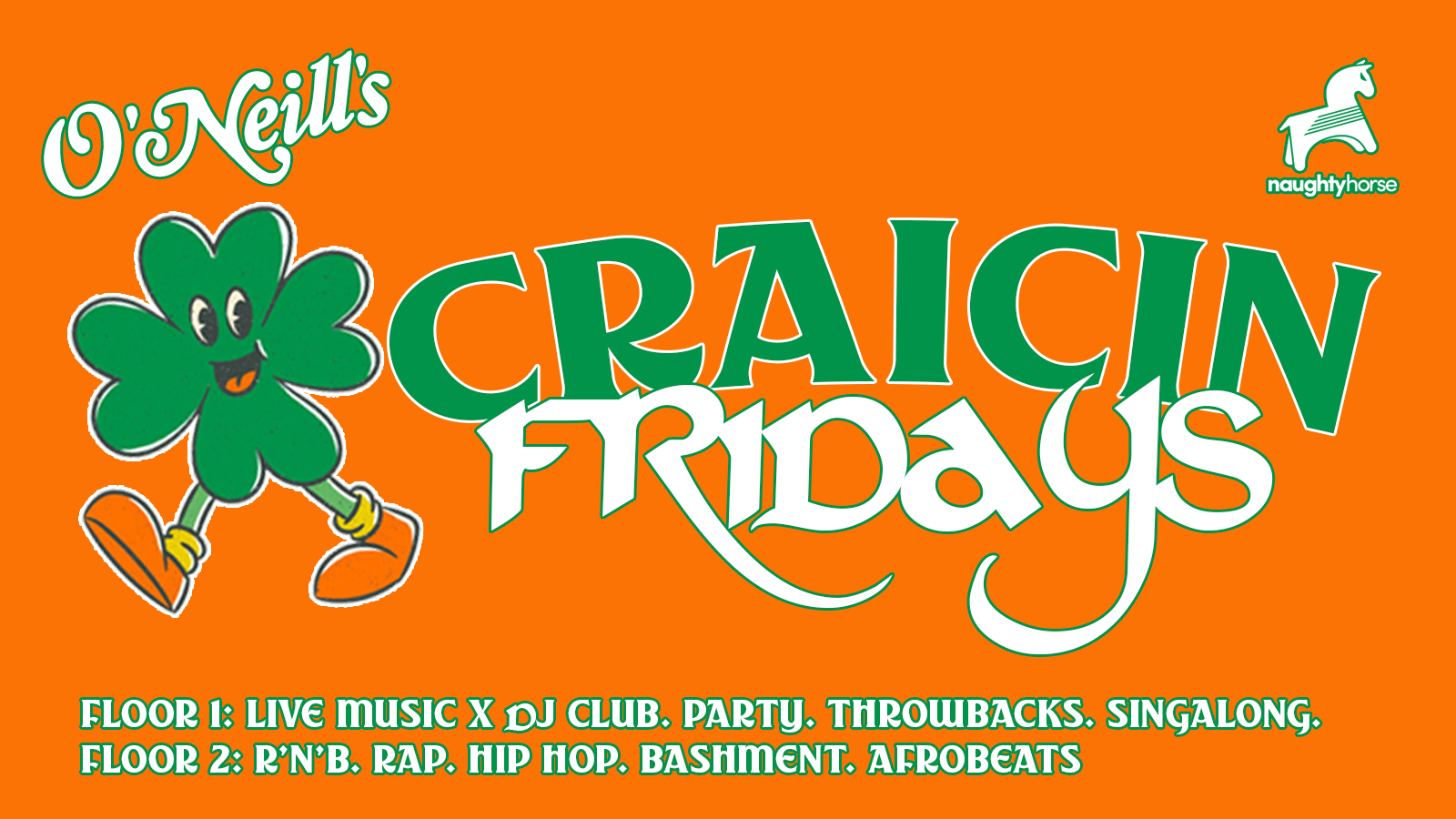 Craicin Fridays [Room 2 RnB]