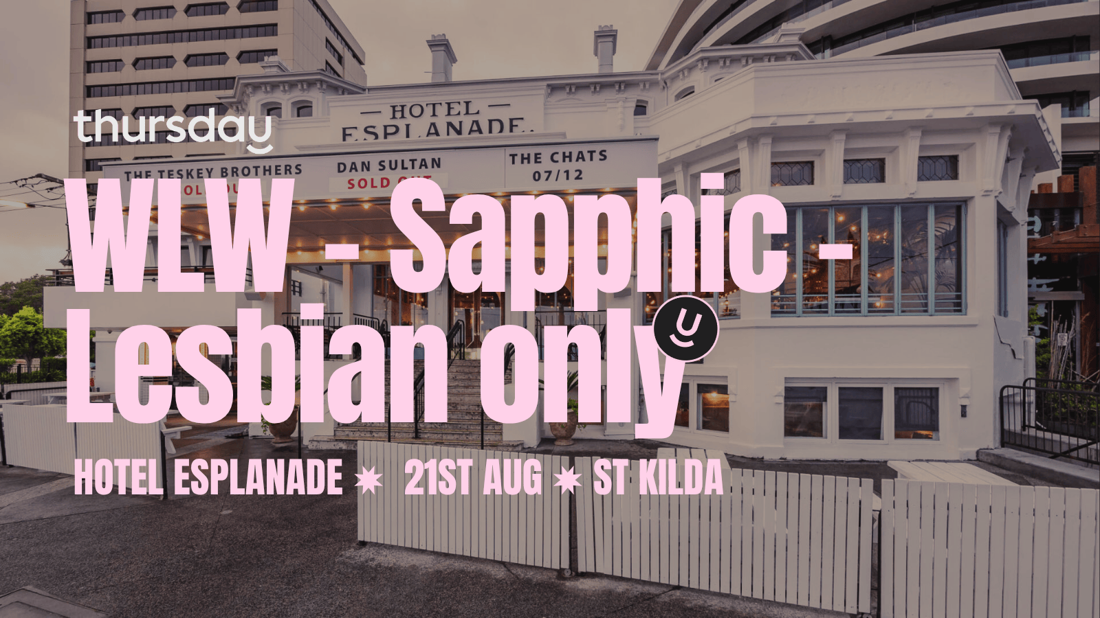 Thursday | Lesbian-Only Takeover at The Espy | St Kilda