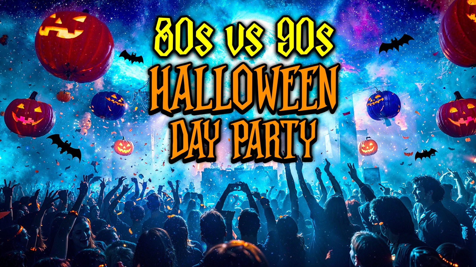 80s vs 90s Halloween Day Party: Tunbridge Wells 🎃