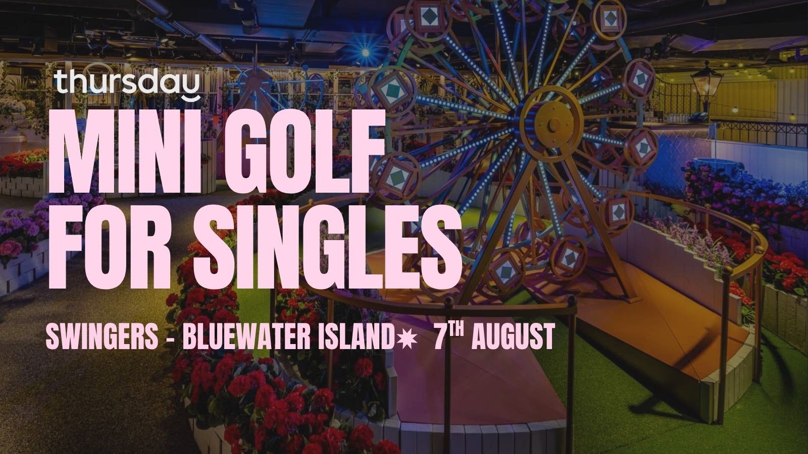 THURSDAY 30+ | SWINGERS – BLUEWATER ISLAND