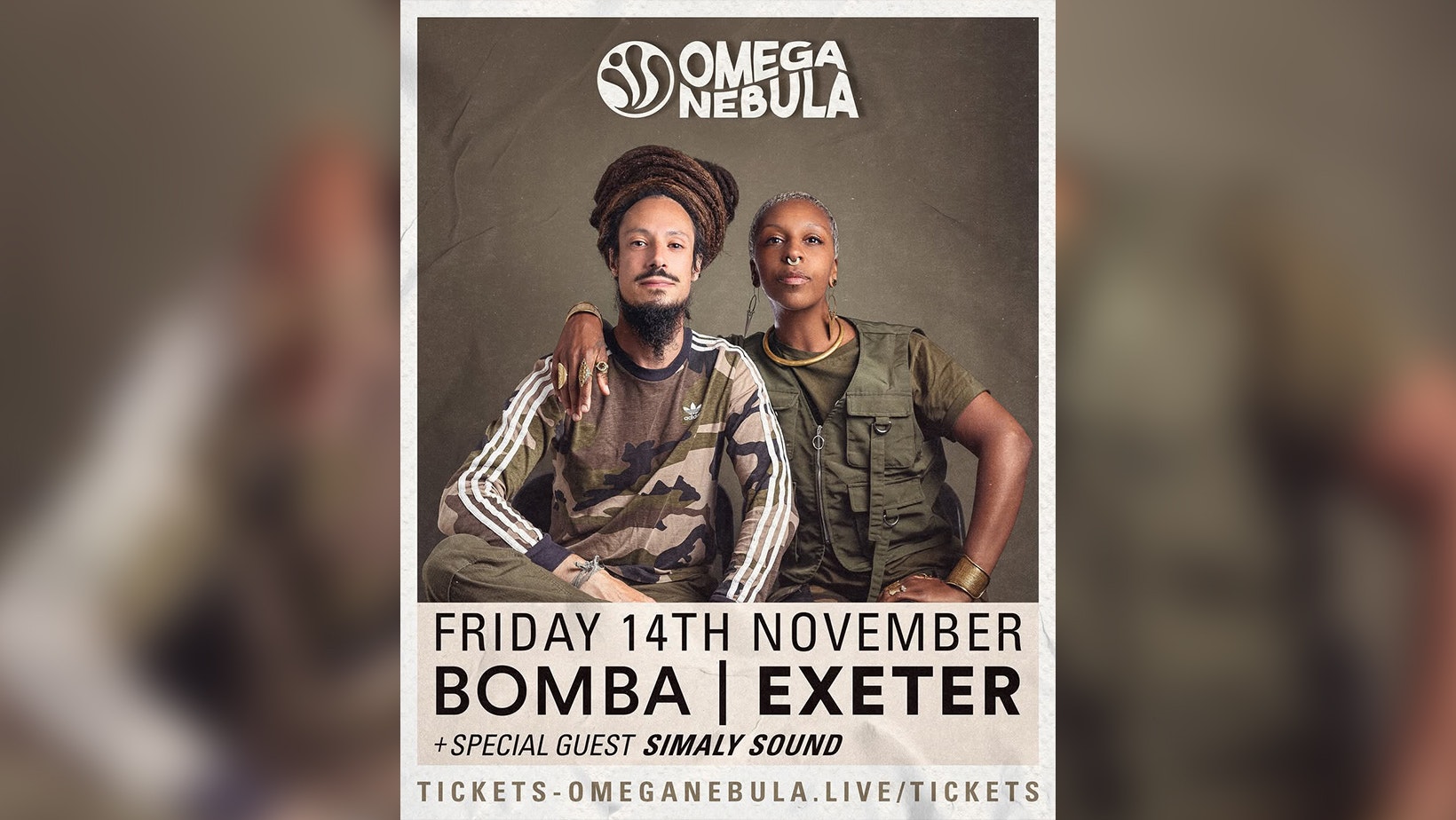 OMEGA NEBULA Live @ BOMBA, Exeter 14/11/25