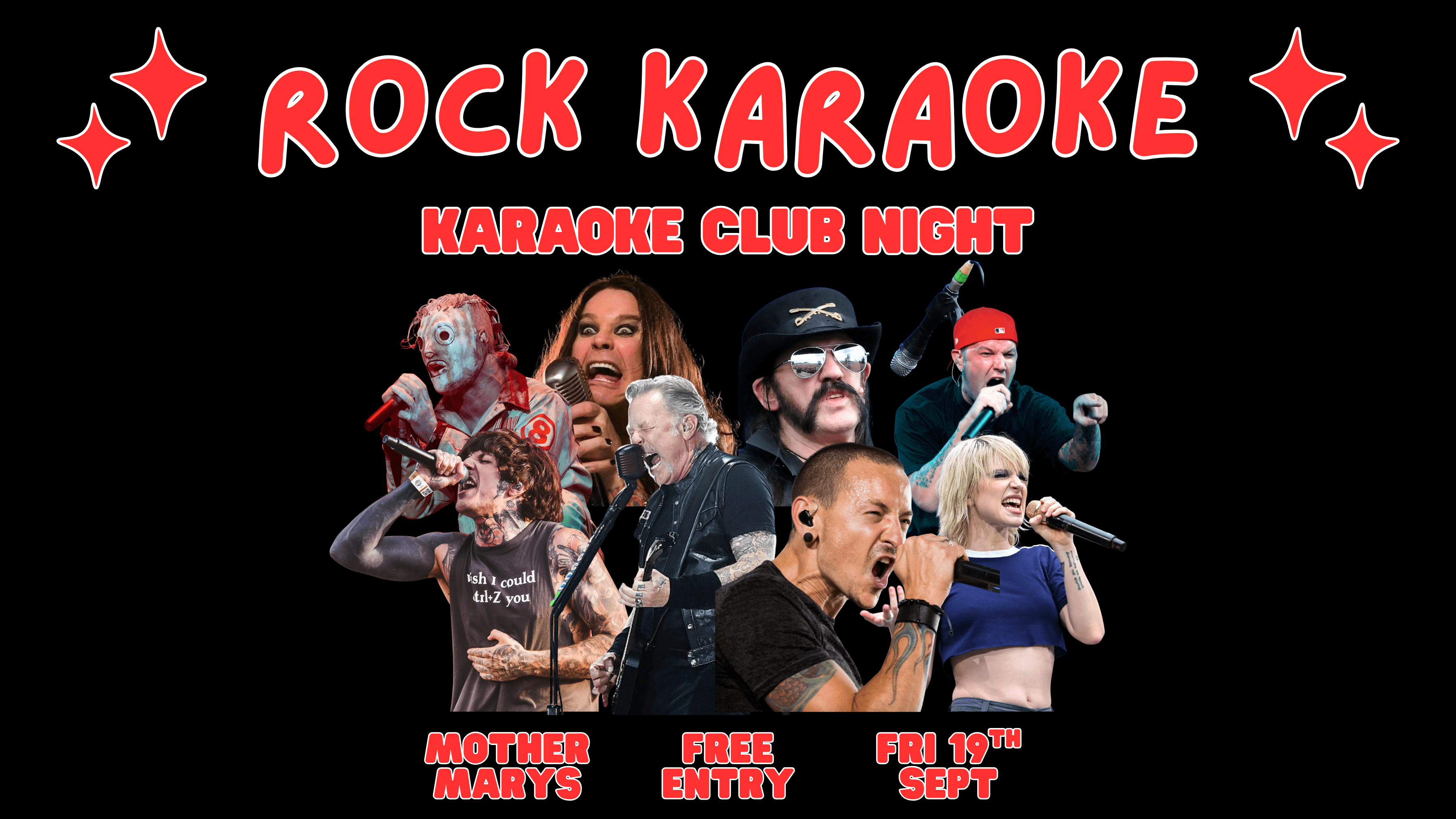 ROCK KARAOKE CLUB – Free Entry!