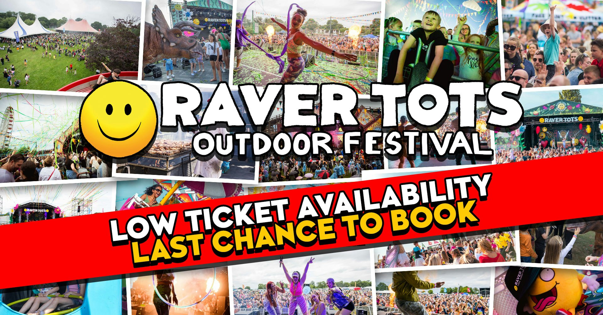 Raver Tots – Huge Summer Party Manchester – August Bank Holiday