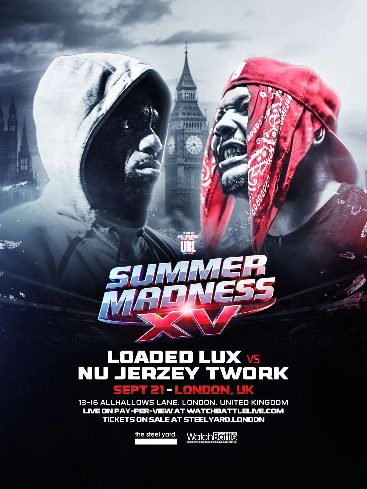 Summer Madness XV – Loaded Lux vs. Nu Jerzey Twork | The Steel Yard