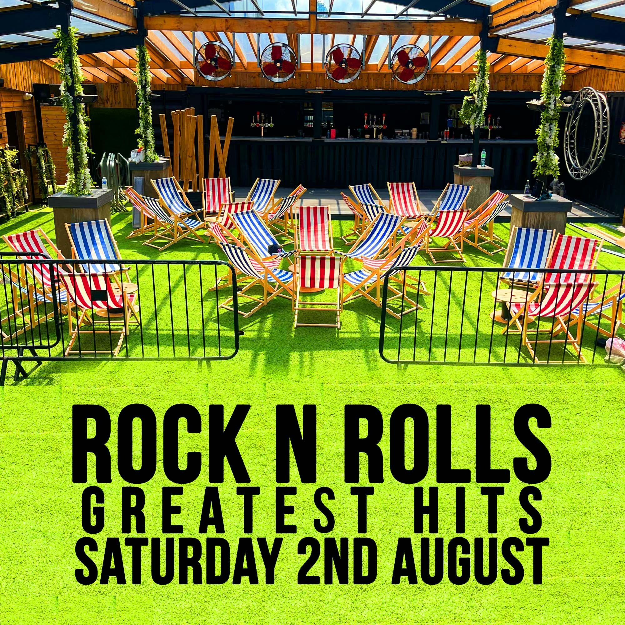 Rock & Roll Greatest Hits – The Garden Summer Party