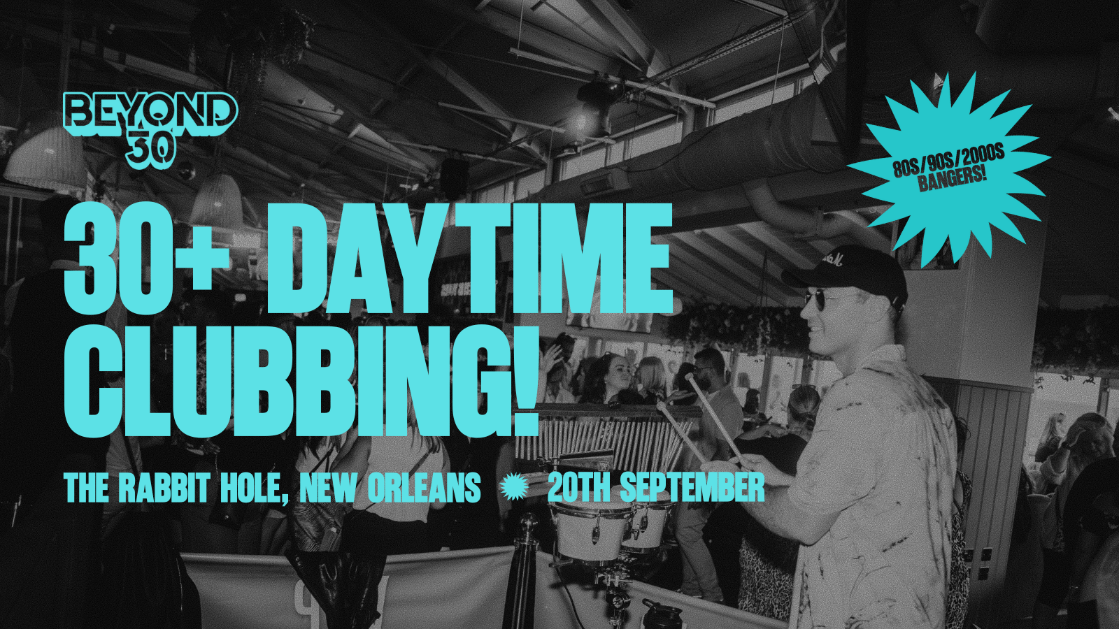 OVER 30s DAYTIME CLUBBING – NEW ORLEANS🕺🏽
