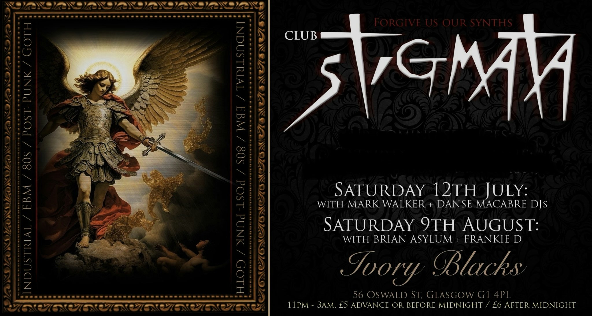 CLUB STIGMATA – 12th July
