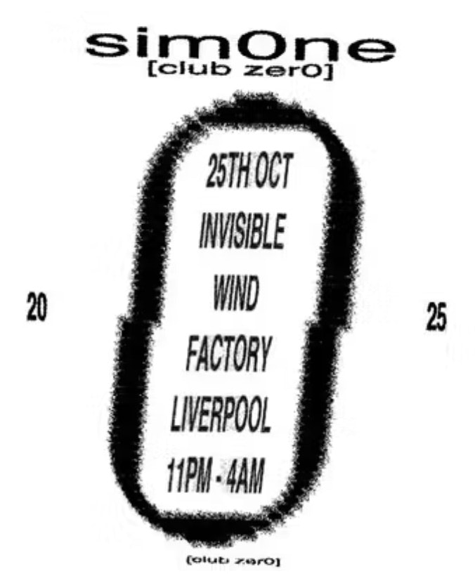 ENRG & club zer0 presents sim0ne Liverpool