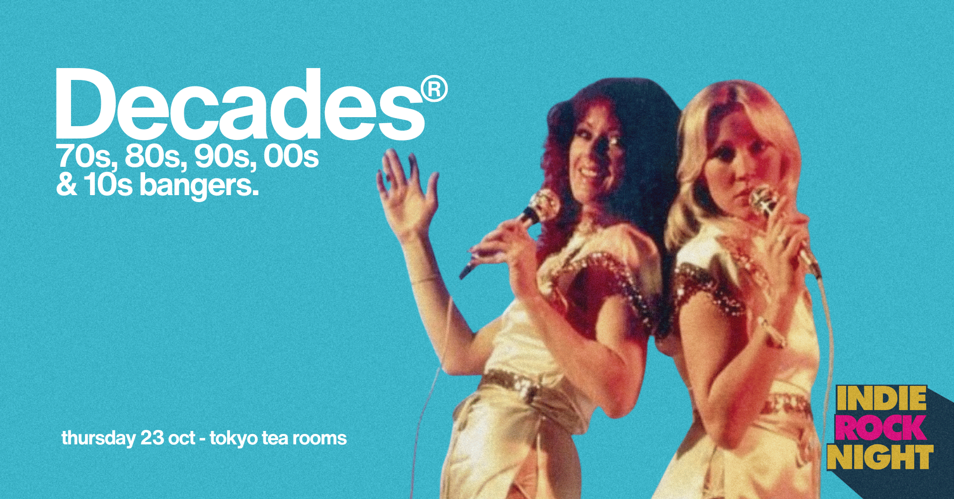 Indie Rock Night ∙ DECADES (70s, 80s, 90s, 00s, 10s) *10 £3 TICKETS LEFT*