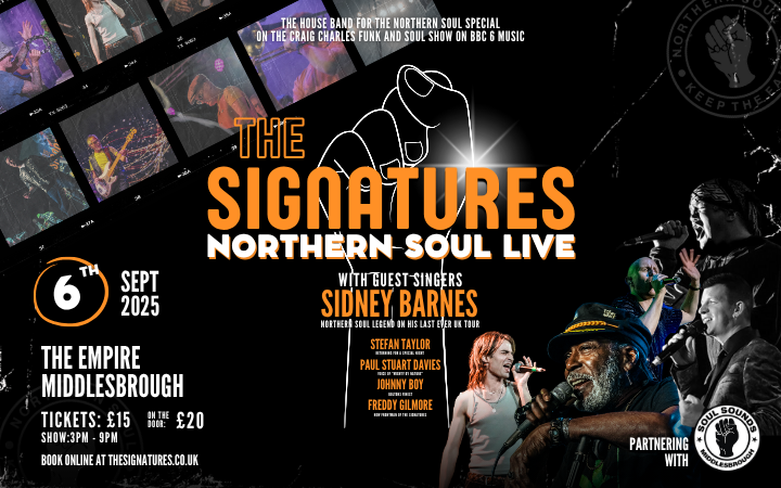 The Signatures – Northern Soul Live!