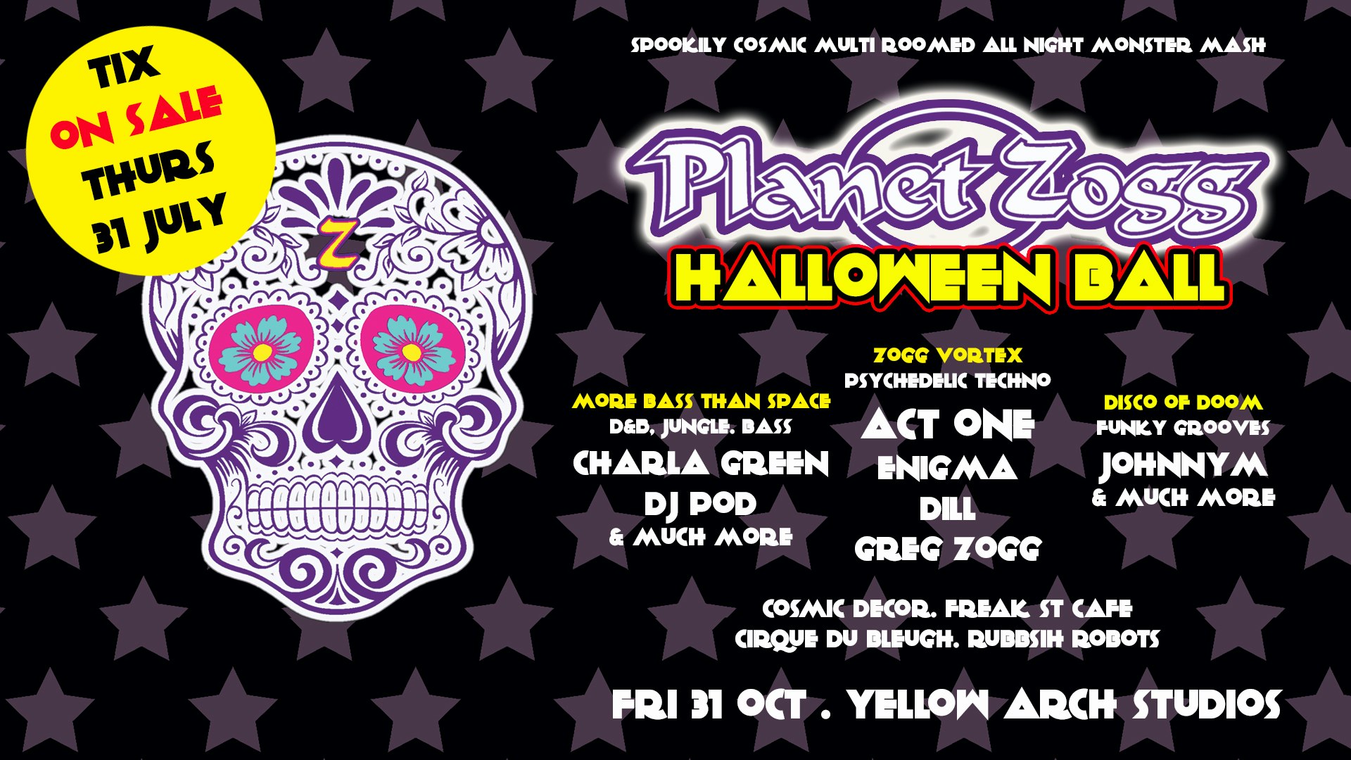 Planet Zogg Halloween Ball