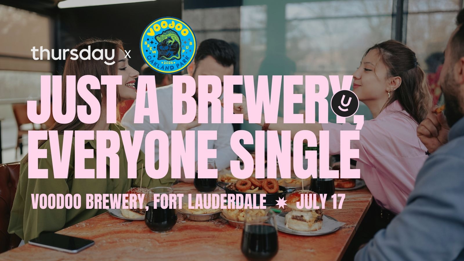 Thursday | Pints & Potential at Voodoo Brewery | Oakland Park