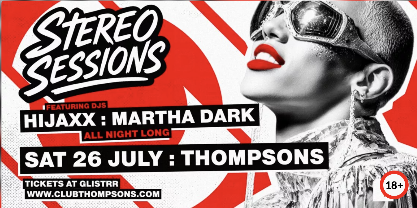 Stereo Saturdays at Thompsons