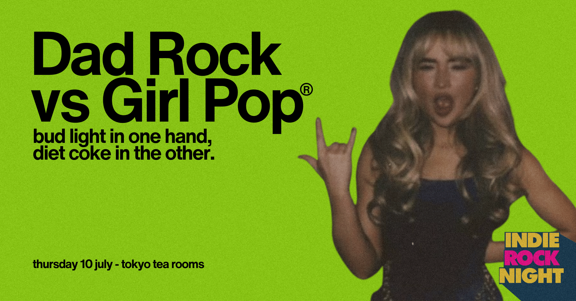 Indie Rock Night ∙ DAD ROCK VS GIRL POP *22 £5 TICKETS LEFT*