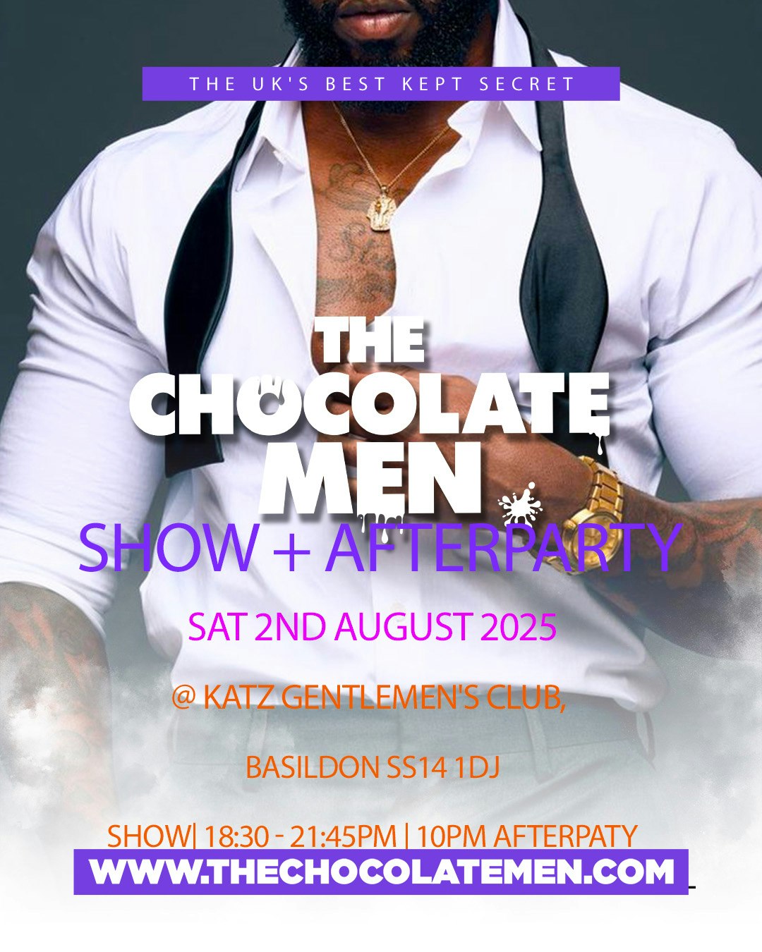 THE CHOCOLATE MEN SHOW + AFTER PARTY