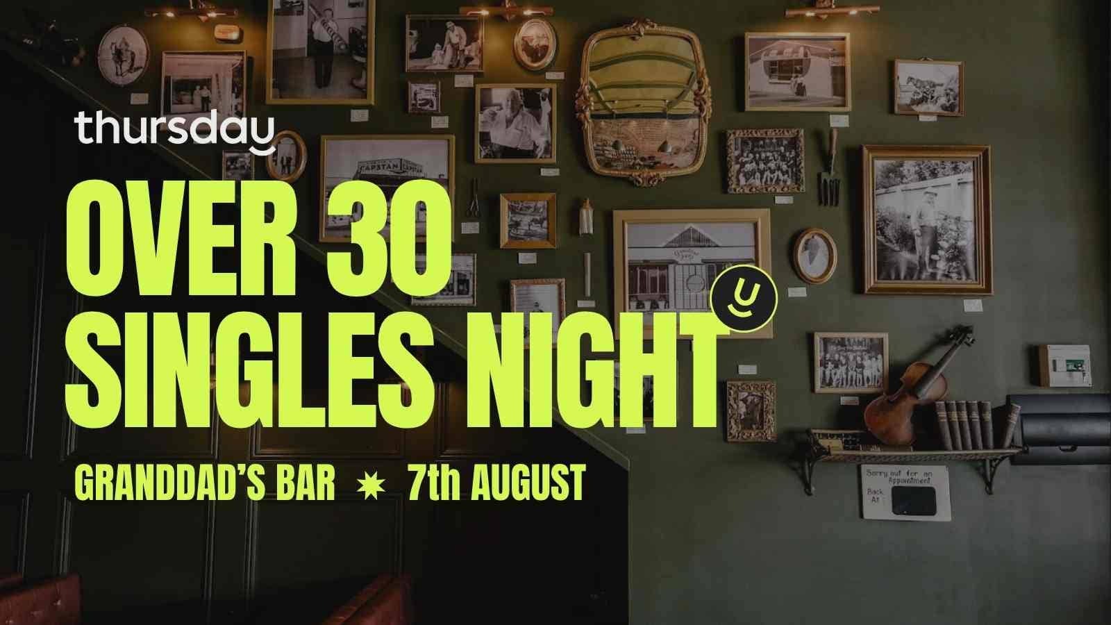 Thursday | Granddad’s Bar (30+) | Newcastle