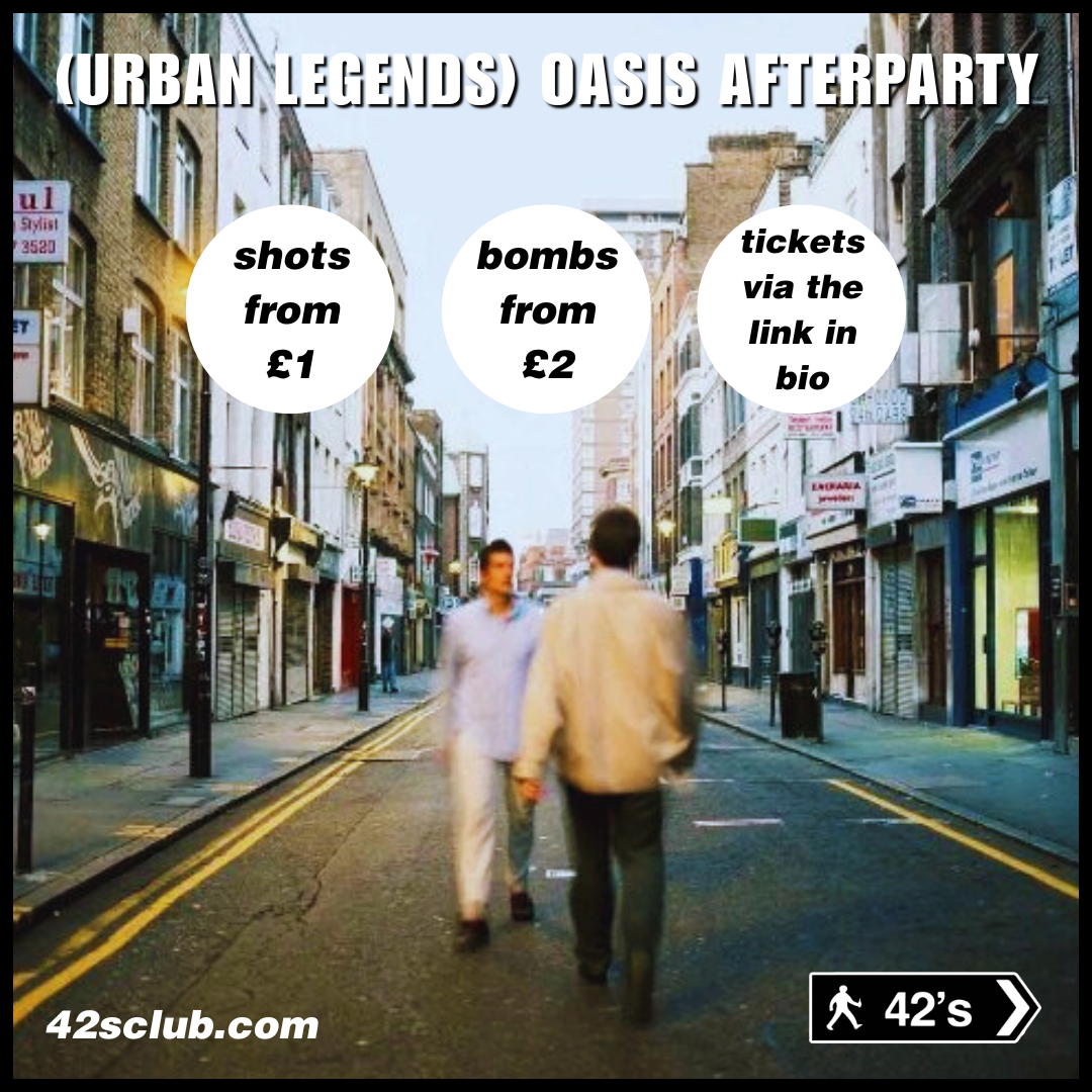 Urban Legends – Oasis Afterparty