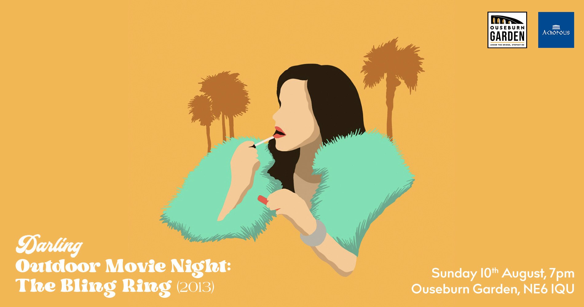 Outdoor Movie Night Presented by Darling Magazine –  (The Bling Ring)