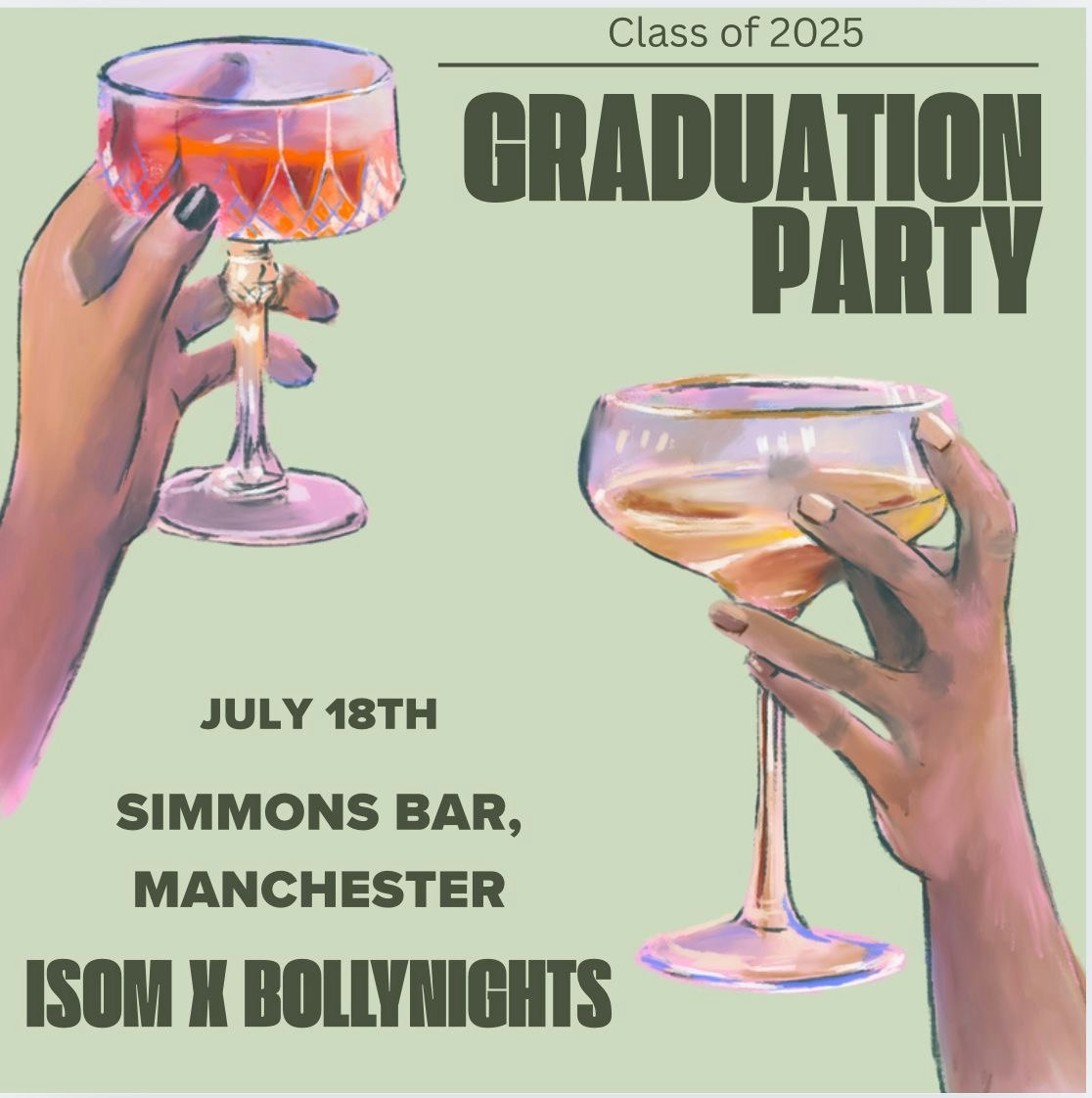 Manchester Graduation Bolly-night