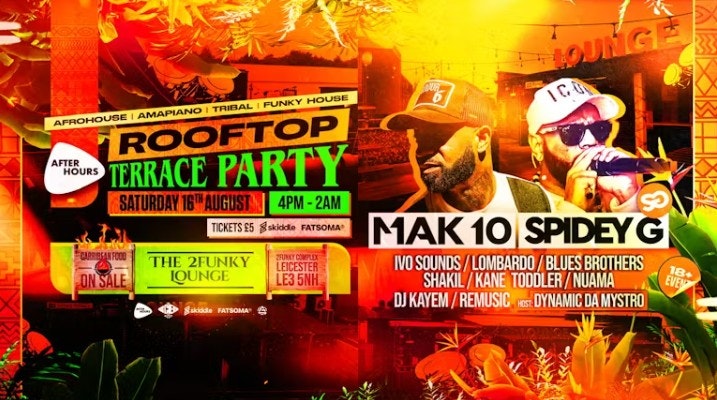 After Hours Rooftop Terrace Party with Mak10