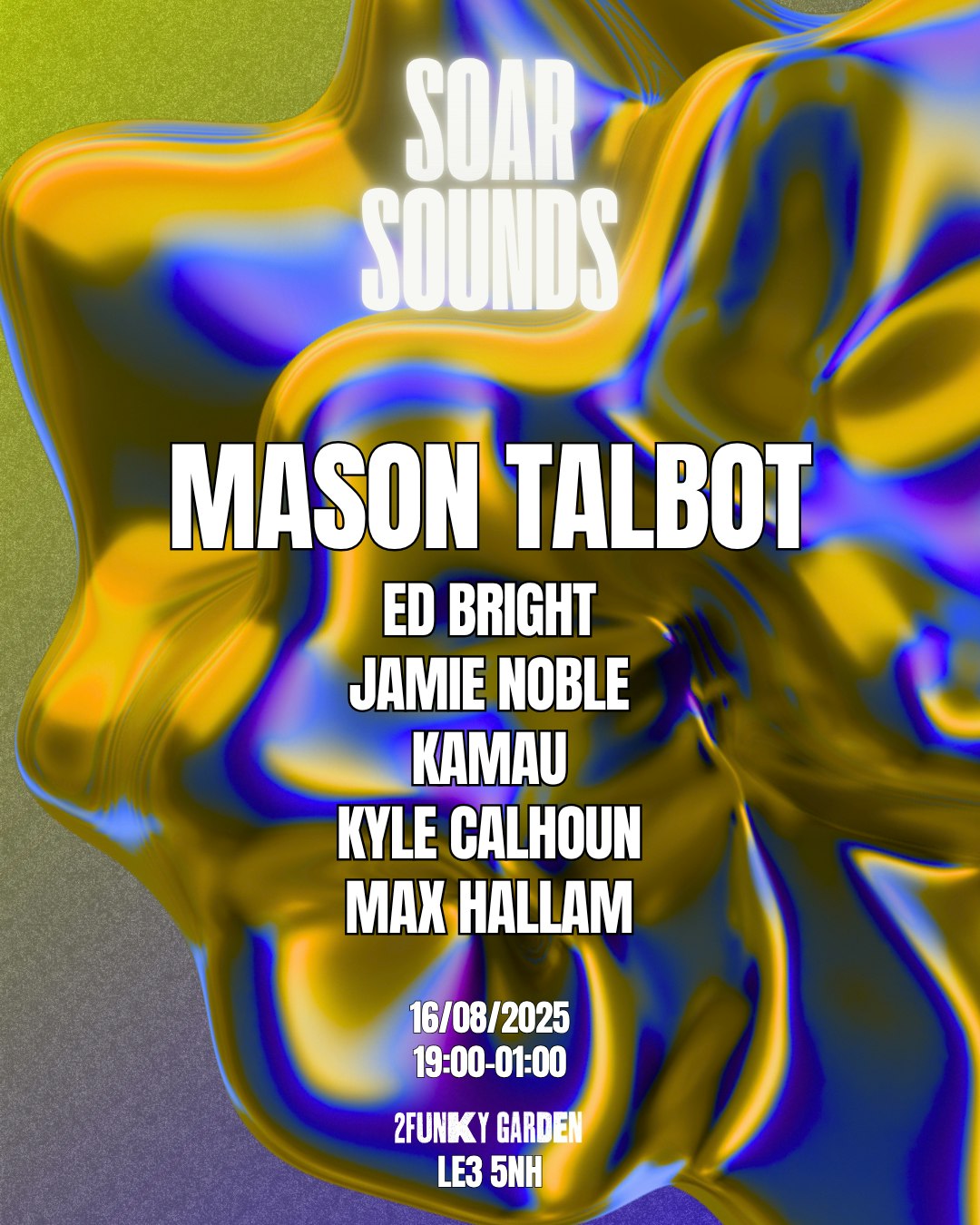 Soar Sounds Presents… MASON TALBOT