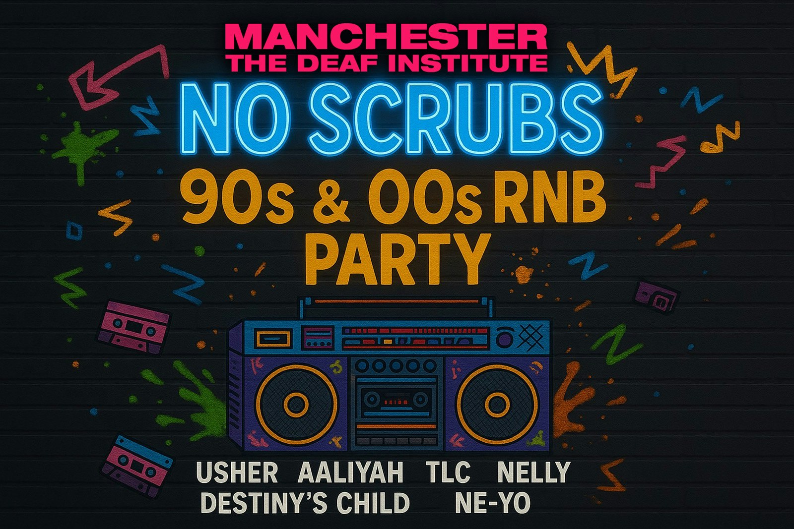 No Scrubs: 90s & 00s R&B Day Party (Manchester)