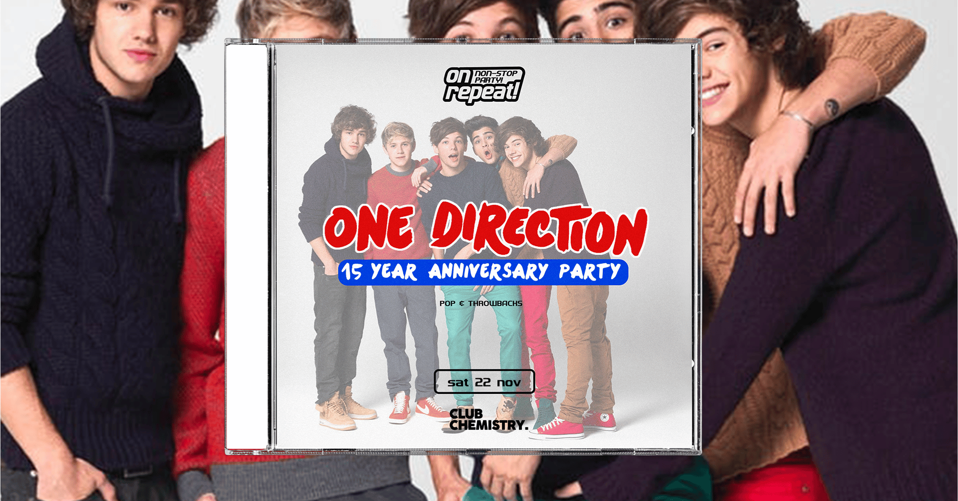 ON REPEAT ∙ ONE DIRECTION 15 YEAR ANNIVERSARY PARTY