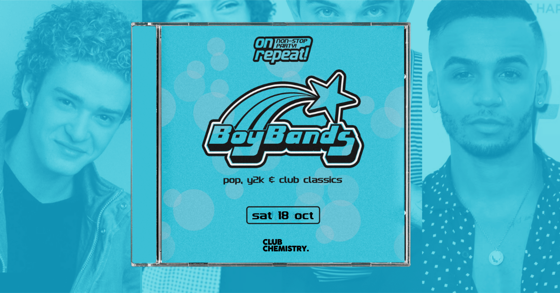 ON REPEAT ∙ BOY BANDS *10 £3 TICKETS LEFT*