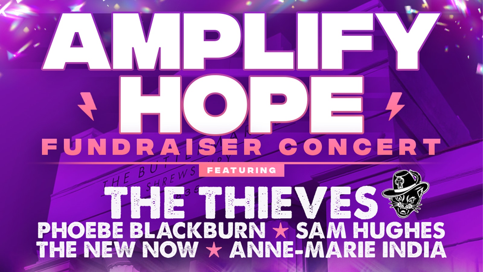 Amplify Hope starring The Thieves live in The Cellars