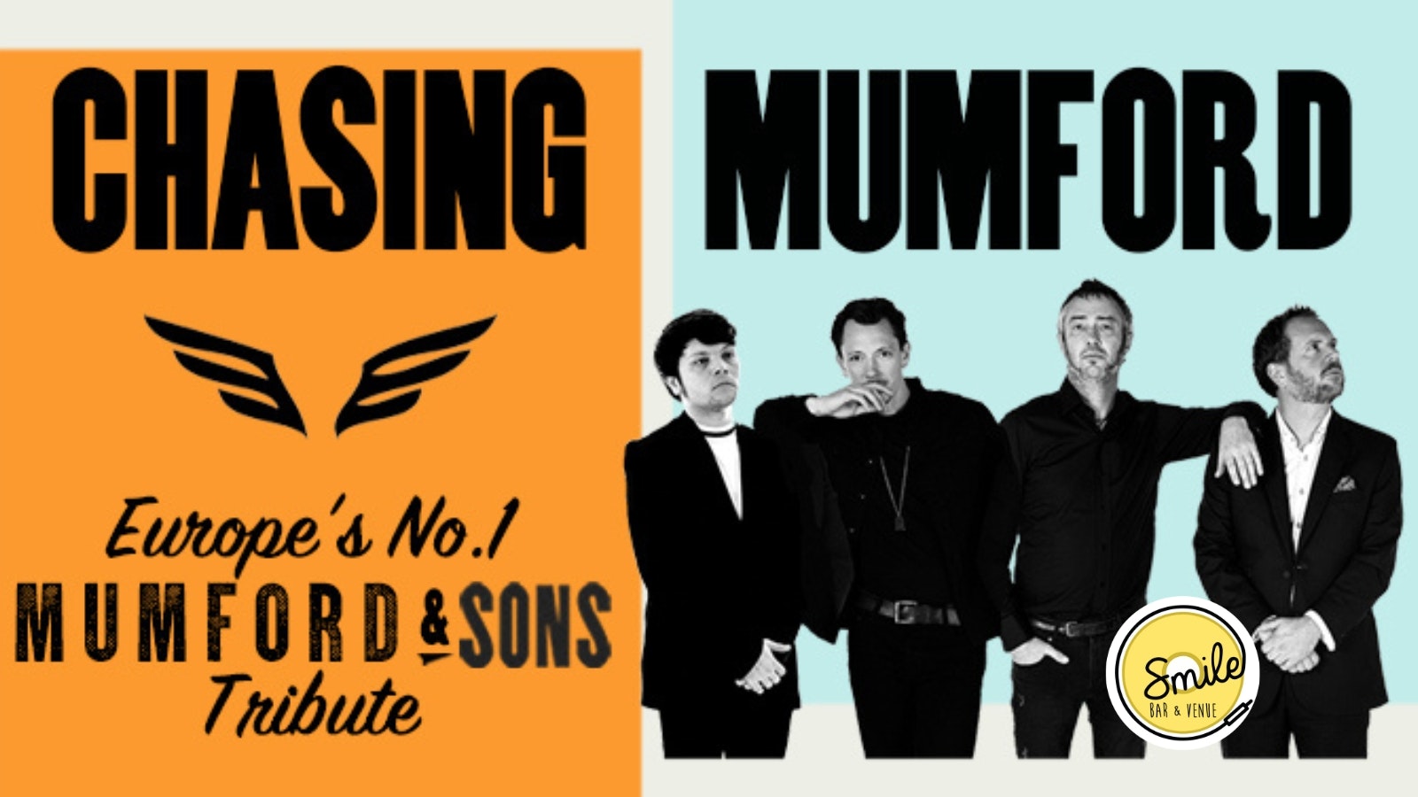 CHASING MUMFORD – EUROPE’S No.1 MUMFORD & SONS TRIBUTE