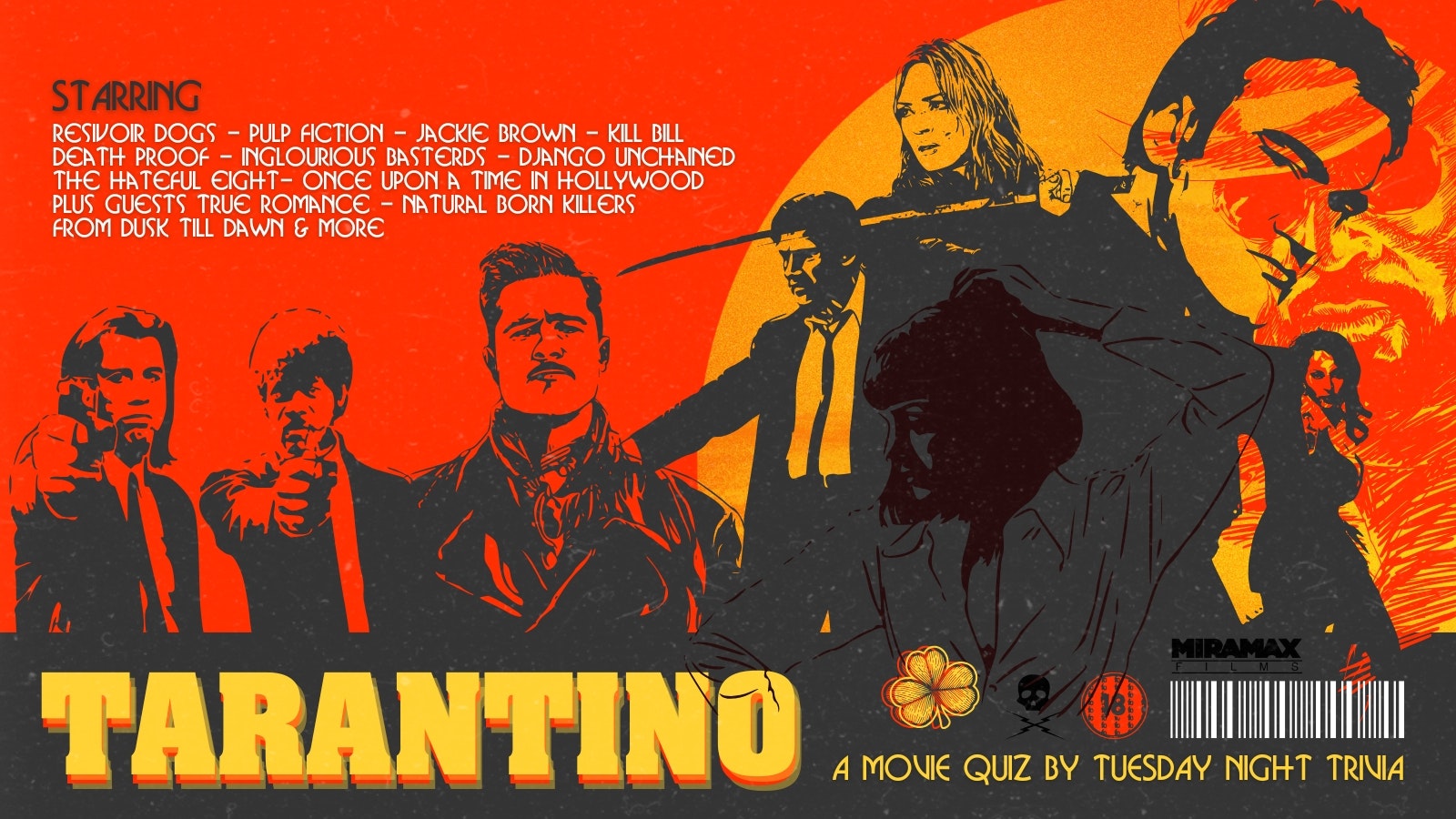 TARANTINO: THE MOVIES QUIZ