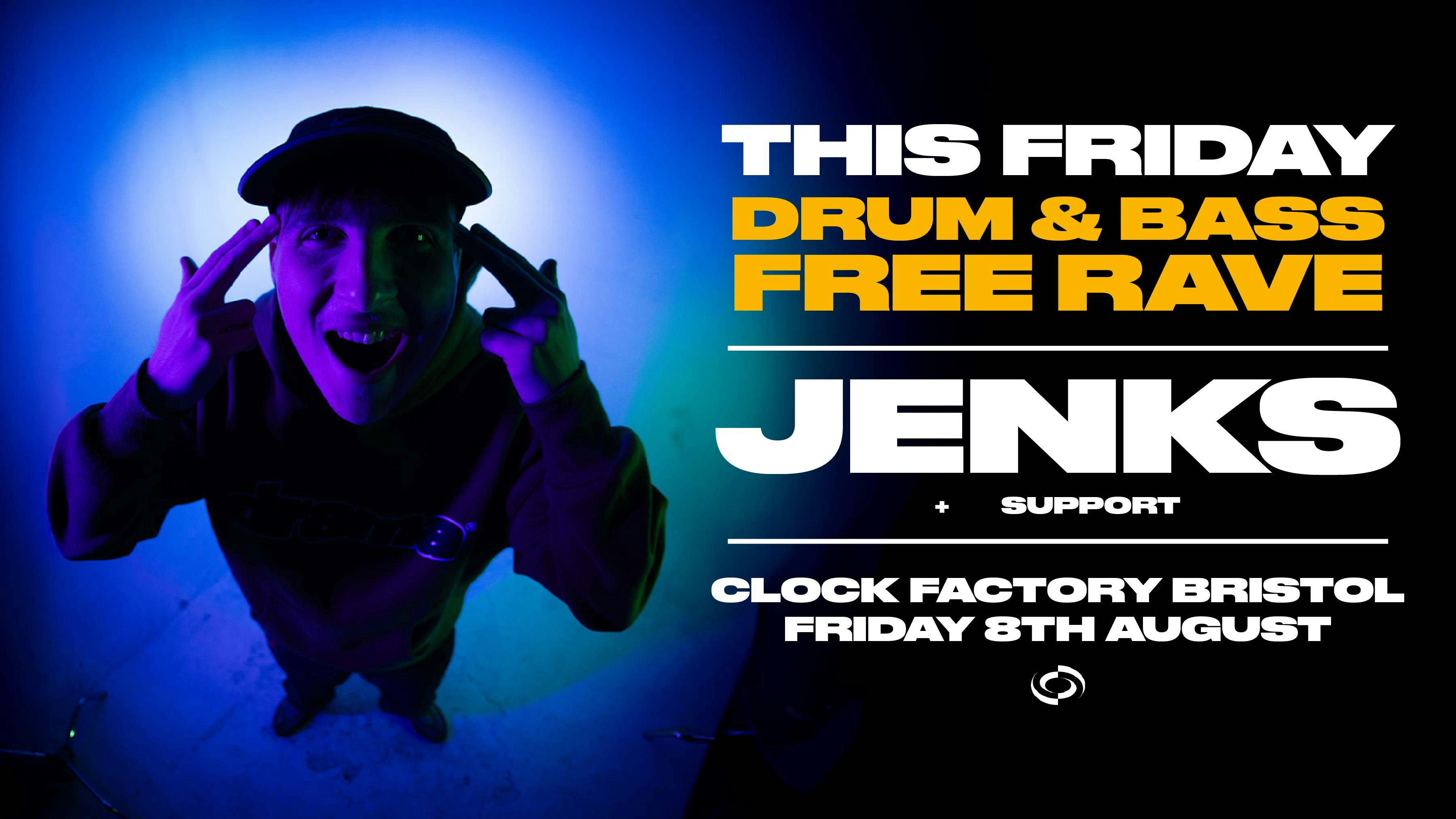 DRUM & BASS FREE RAVE | JENKS (Born on Road)