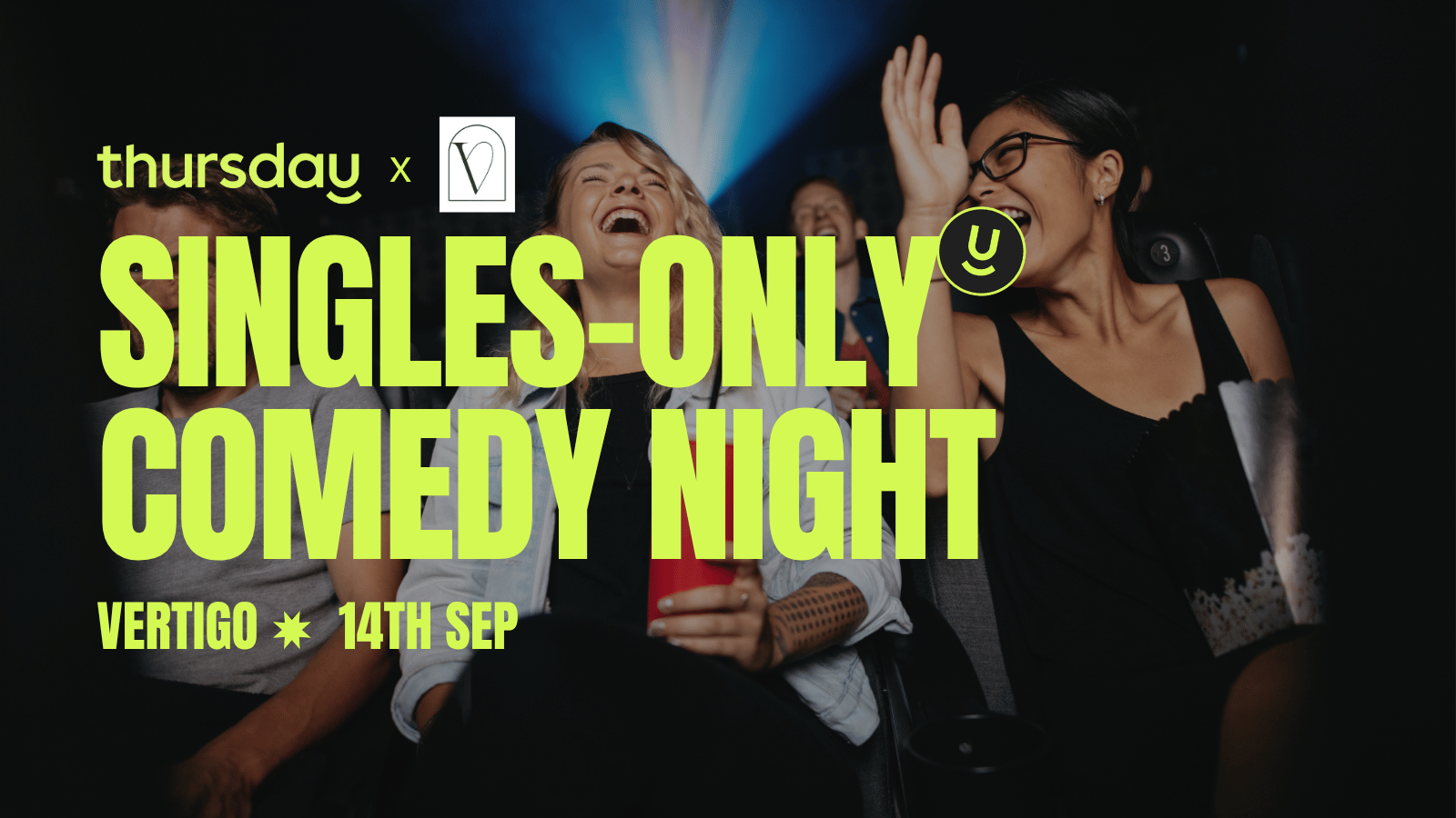 Sunday | Singles-Only Comedy Evening at Vertigo | Antwerp