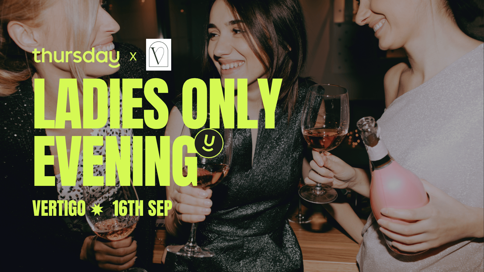 Tuesday | Ladies friendshipping evening at Vertigo | Antwerp