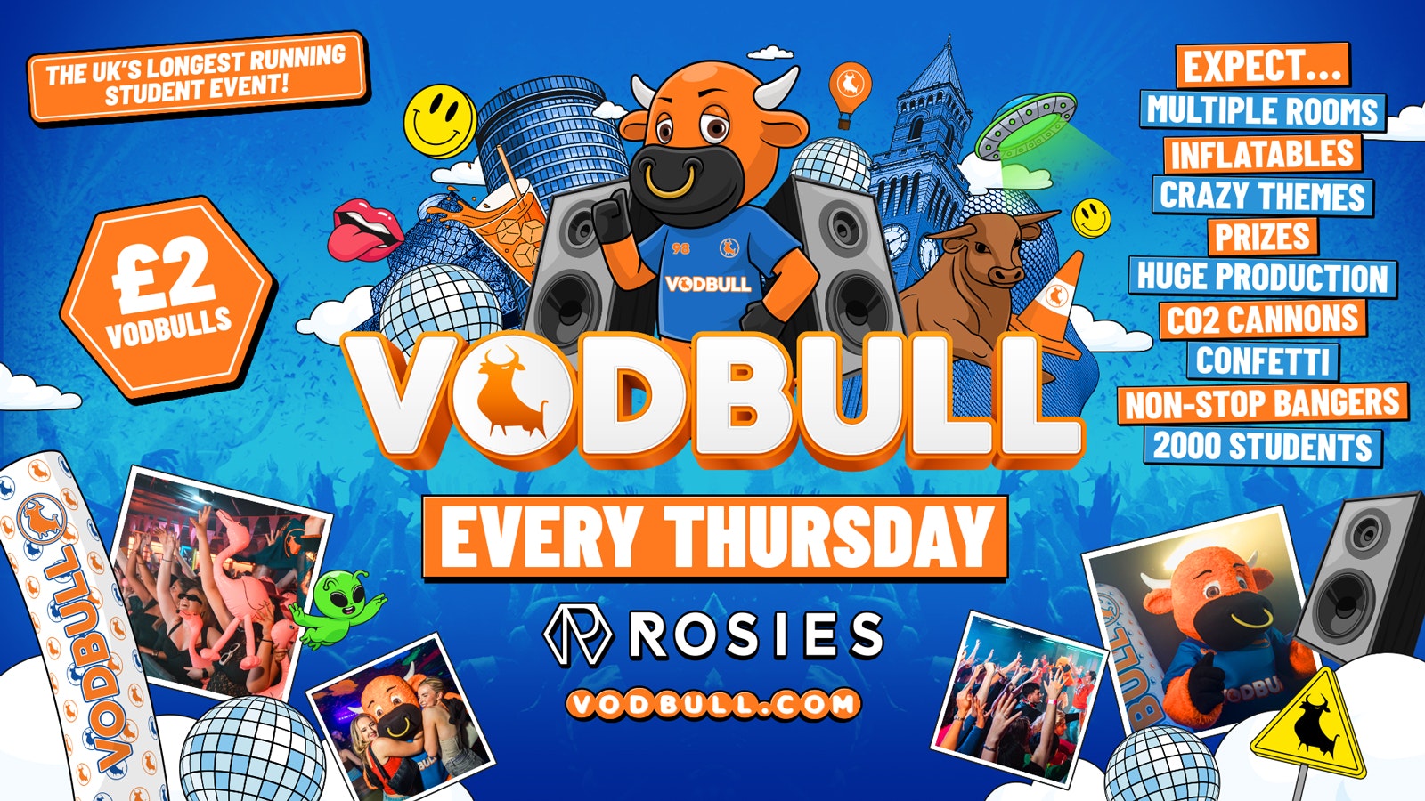 🧡 VODBULL ⚠️ON SALE FROM 12pm FRI⚠️ at ROSIES!! 23/10