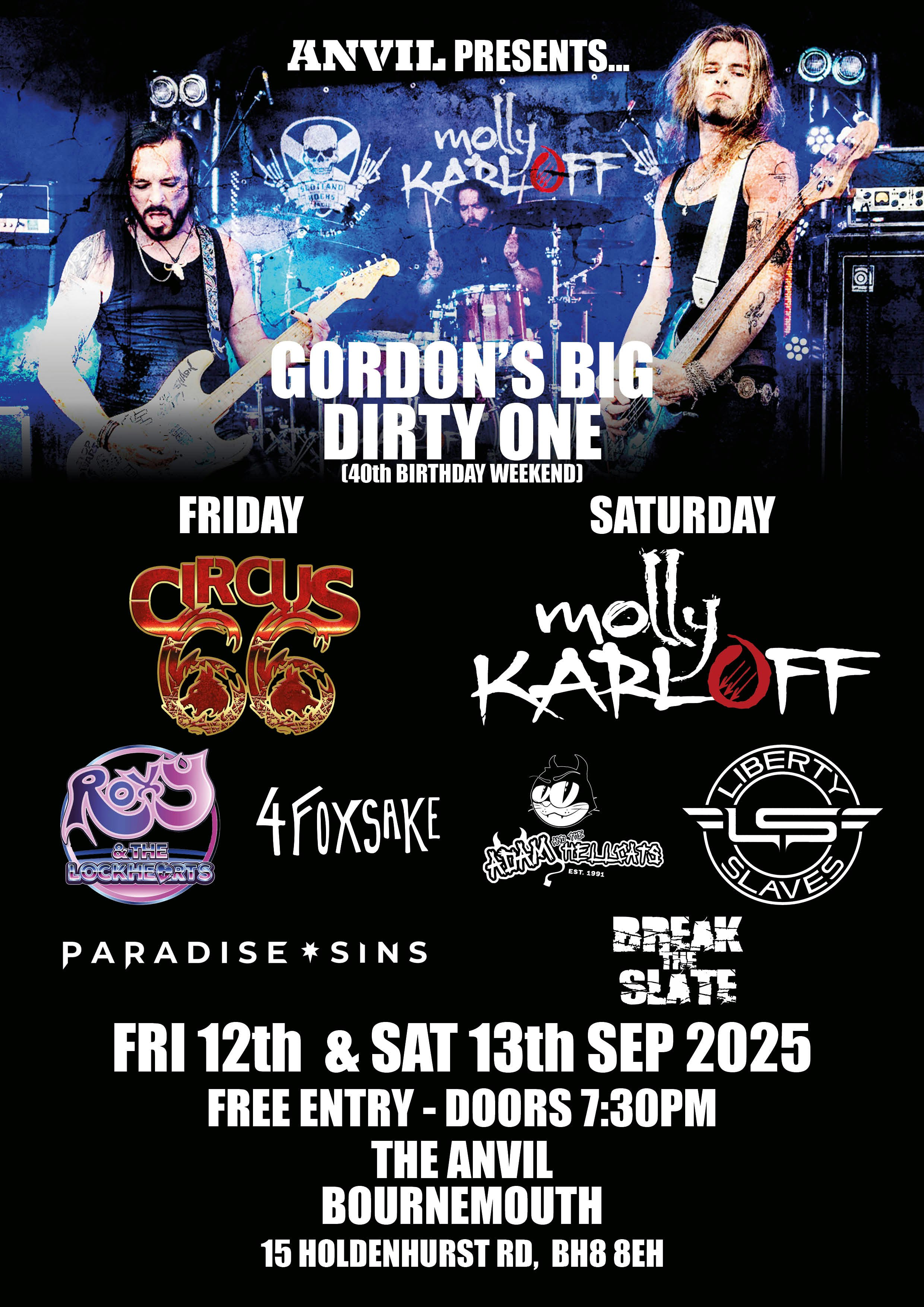 Free show – Event Managers birthday weekend