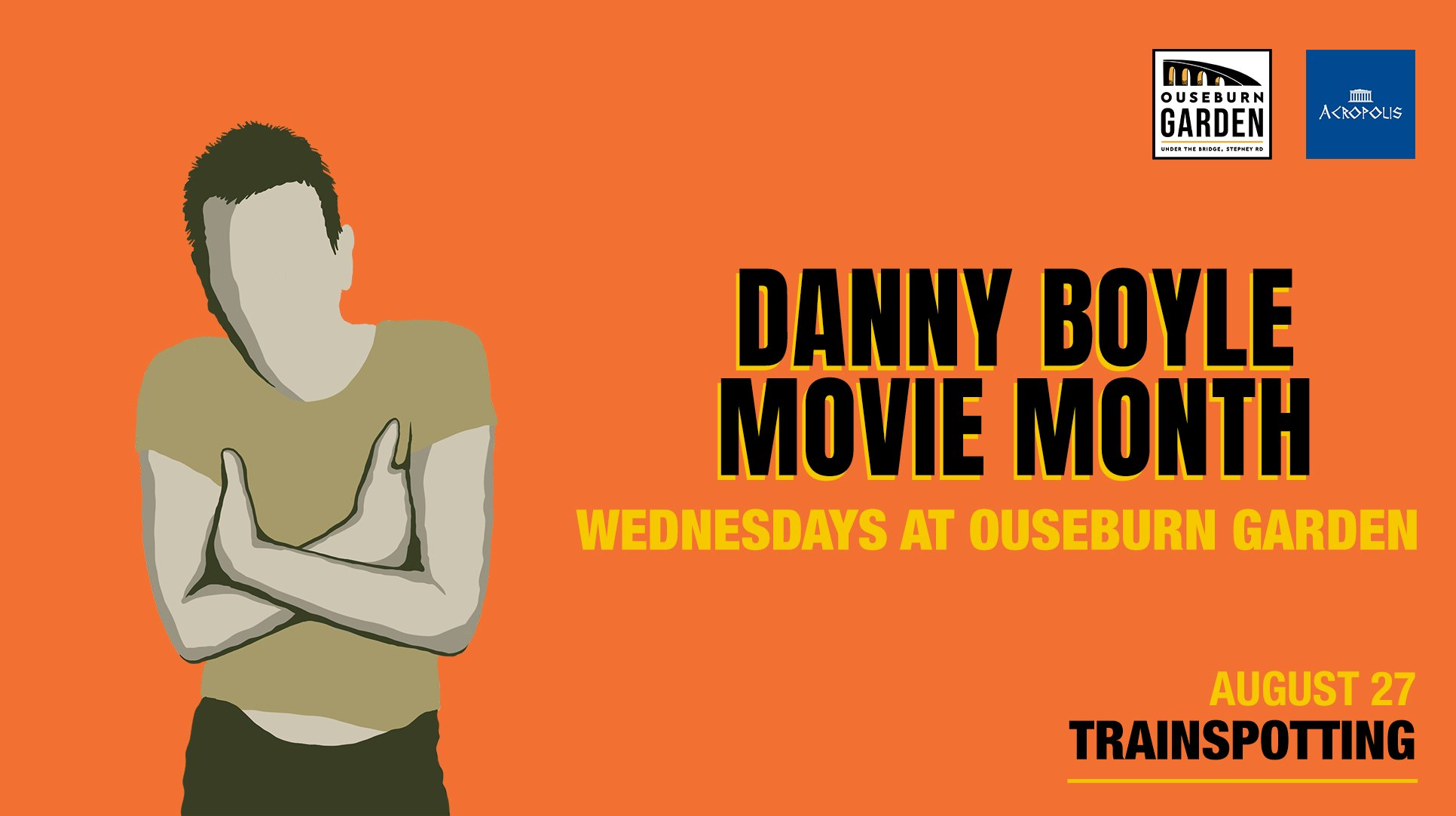 Danny Boyle Movie Month at Ouseburn Garden –  (TRAINSPOTTING)