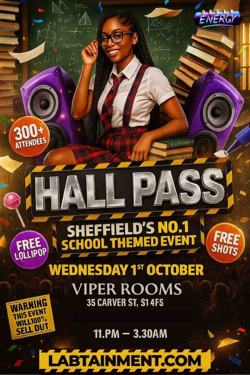 HALL PASS: SHEFFIELD’S FRESHERS NO1 SCHOOL-THEMED EVENT