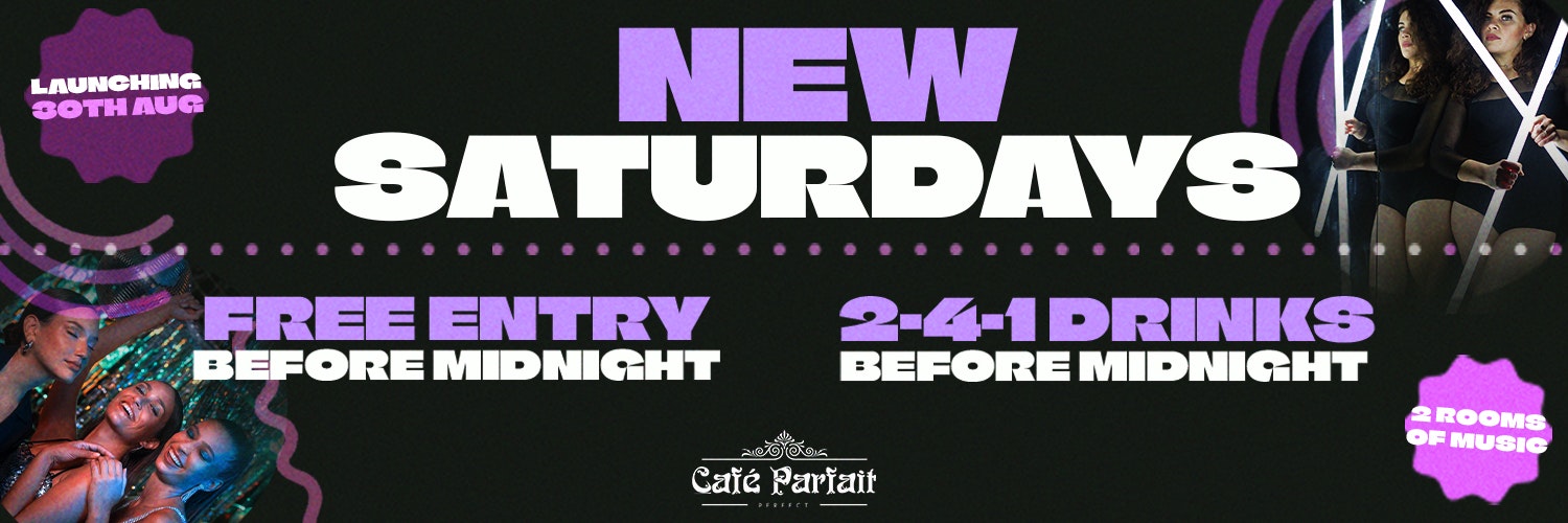 Brand New Saturdays at Cafe Parfait: The Launch Party