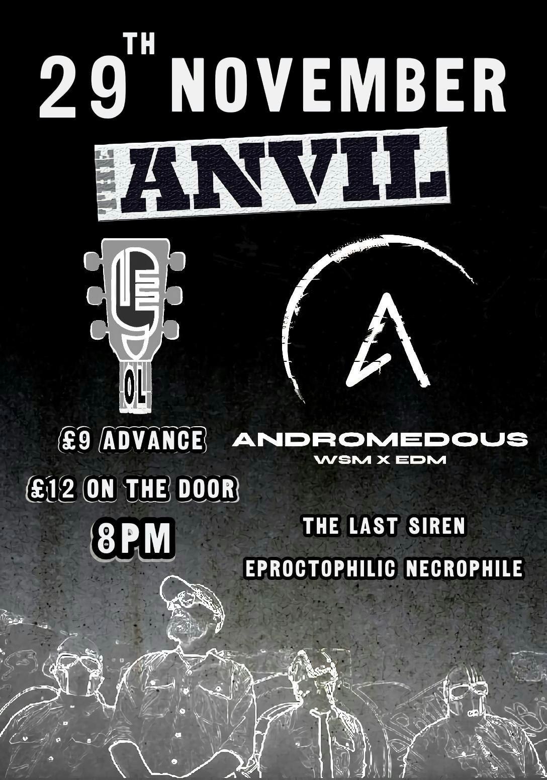 Orginiality Live: Andromedous plus guests
