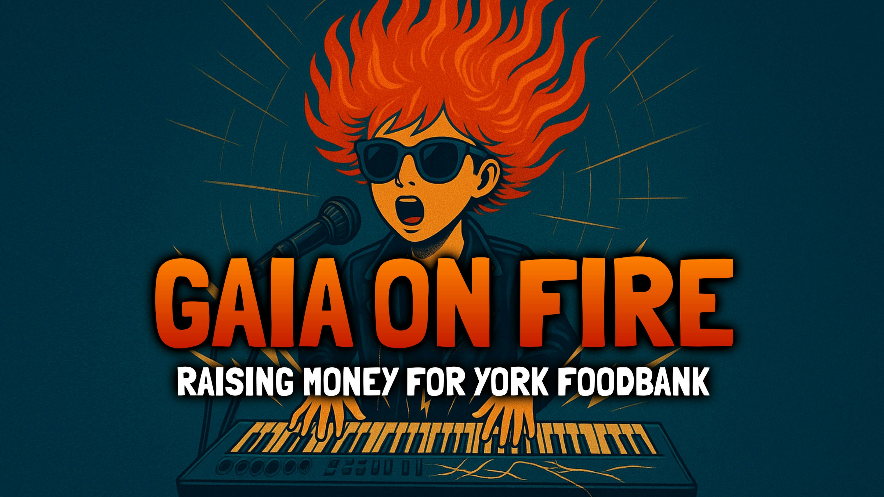 GAIA ON FIRE (SUPPORTING YORK FOODBANK)